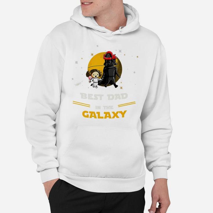 Mens Father And Daughter - Best Dad In The Galaxy Hoodie