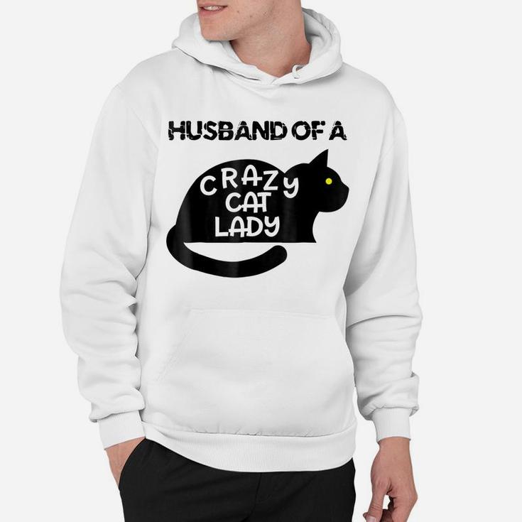 Mens Husband Of A Crazy Cat Lady Shirt For Men With Lots Of Cats Hoodie