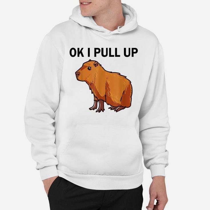 Ok I Pull Up Funny Capybara Dank Meme Hoodie