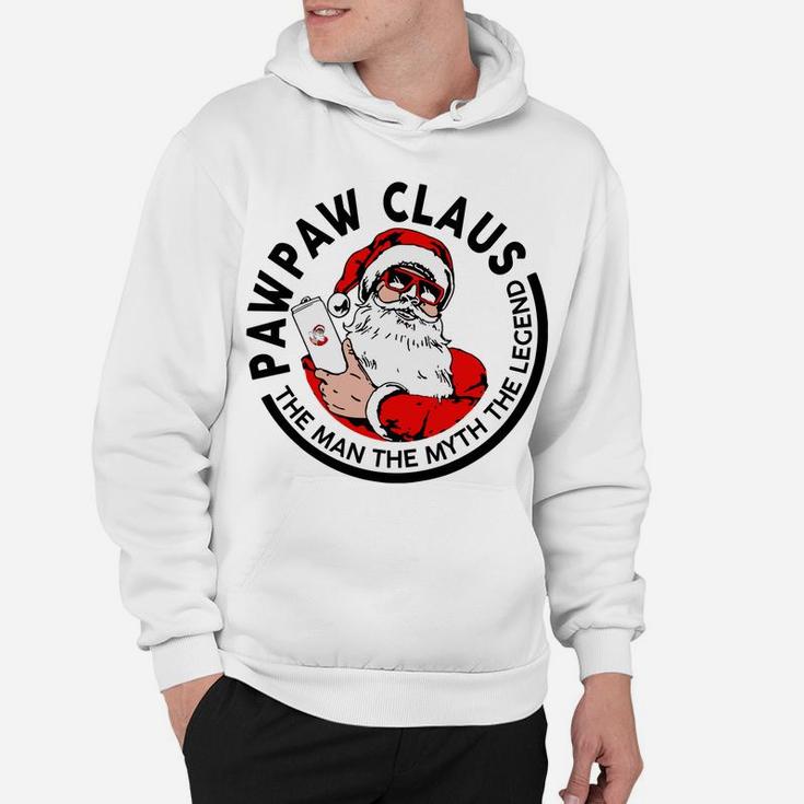 Pawpaw Claus Christmas - The Man The Myth The Legend Hoodie