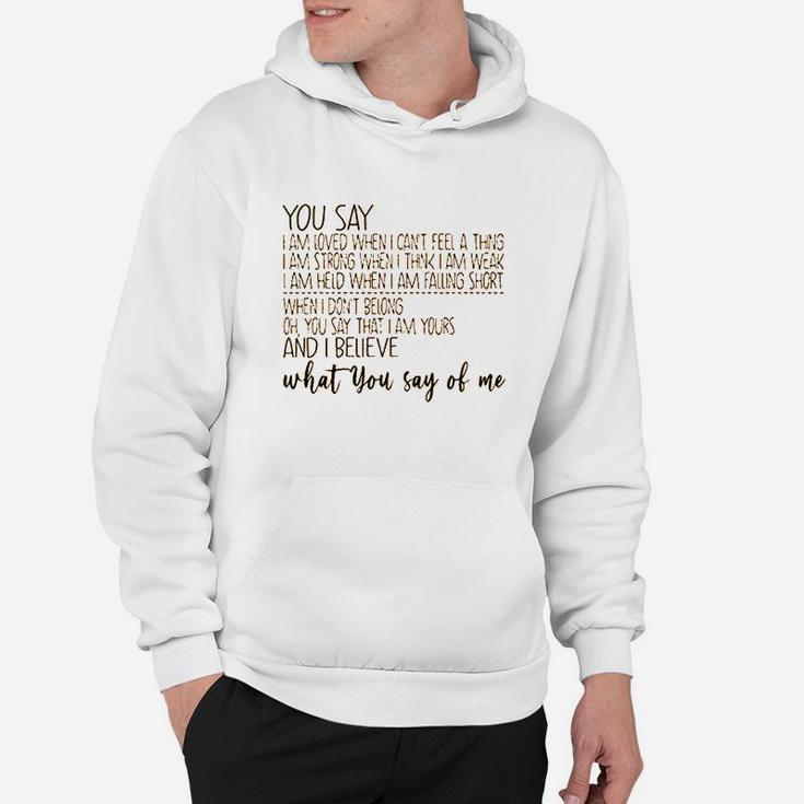 Positive With Sayings Hoodie