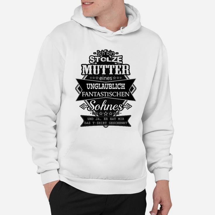 Stolze Murmel Ein Sohnen Hoodie