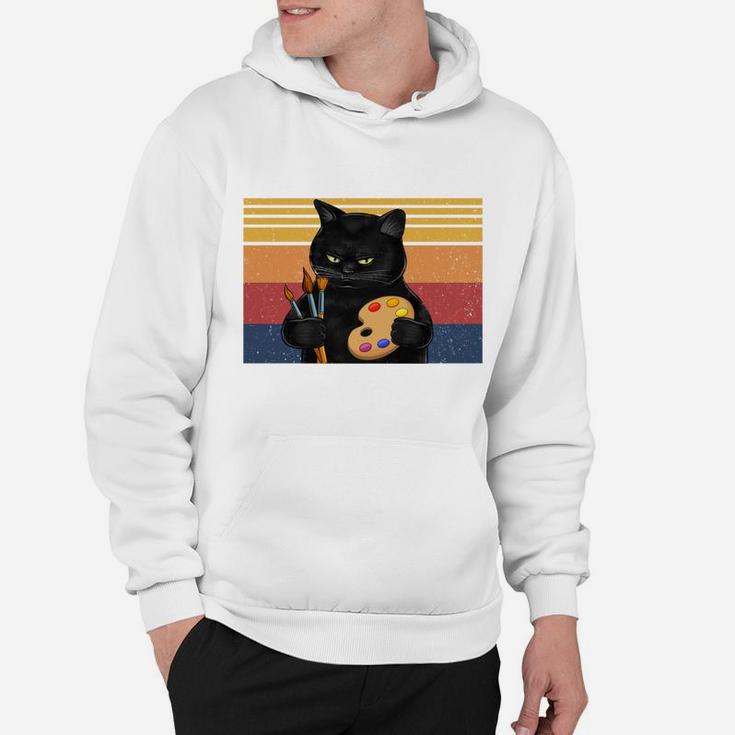 That’S What I Do-I Teach Art And I Know Things-Cat Lovers Hoodie