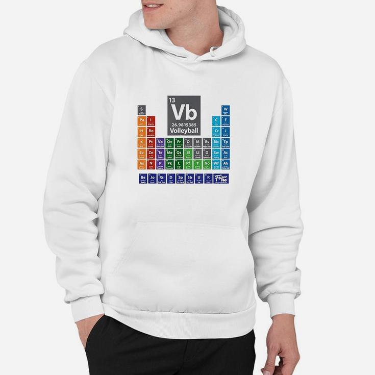 The Periodic Table Of Volleyball Standard Hoodie