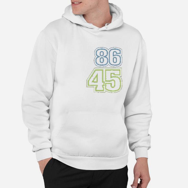 This 86 45 Blue No Matter Who Hoodie