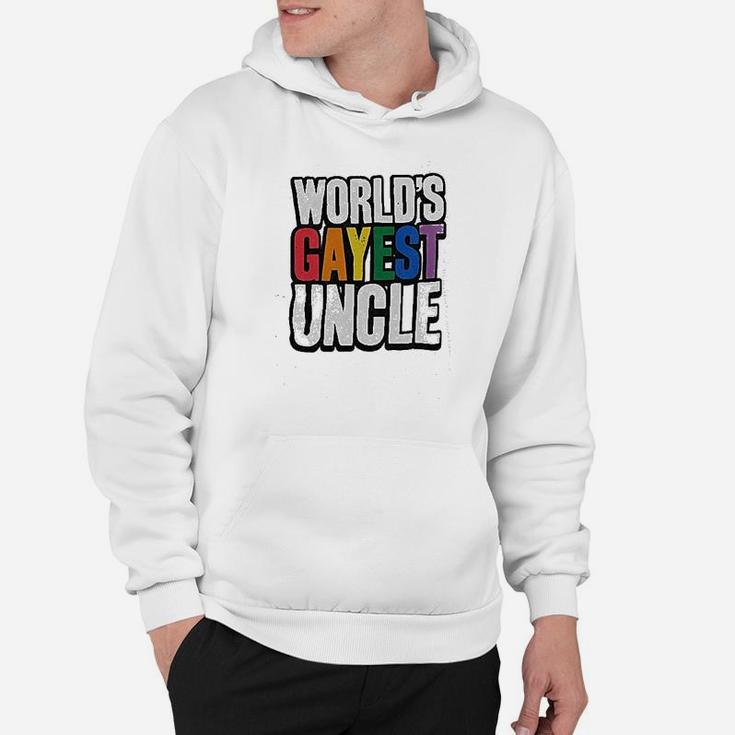 Worlds Gayest Uncle Hoodie