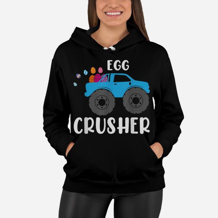 Cute Easter Egg Crusher Monster Truck Boys Kids Teens Women Hoodie