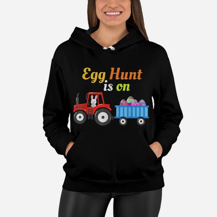Egg Hunt Is On Clothing Easter Day Gift Ideas Men Women Kids Women Hoodie