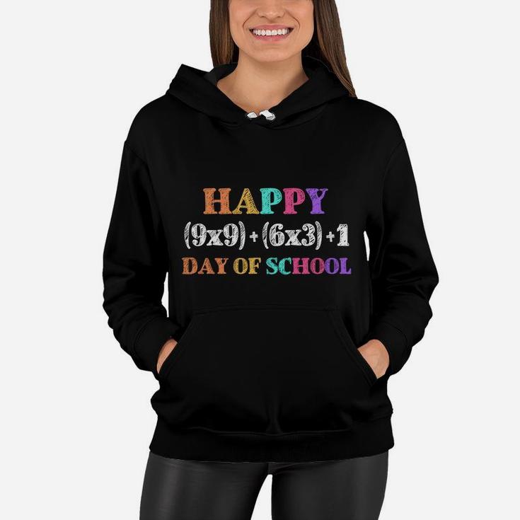 Funny Math Formula 100 Days Of School Teacher Boys Girls Sweatshirt Women Hoodie