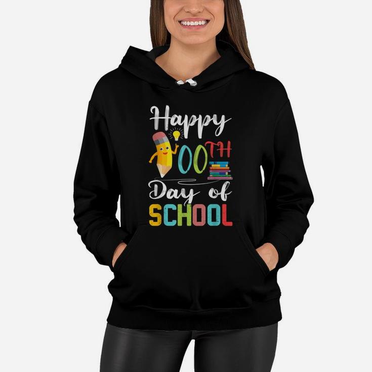 Happy 100Th Day Of School Shirt For Teacher Or Kids Women Hoodie