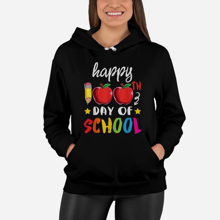 Happy 100Th Day Of SchoolShirt For Girls Boys & Teacher Women Hoodie