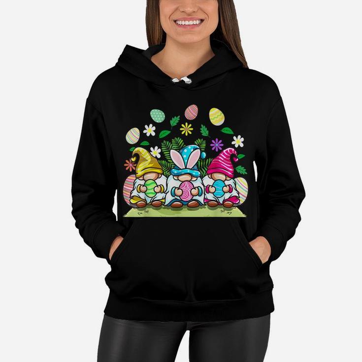 Happy Easter Gnomes Egg Hunting Gift For Men Womens Kids Women Hoodie