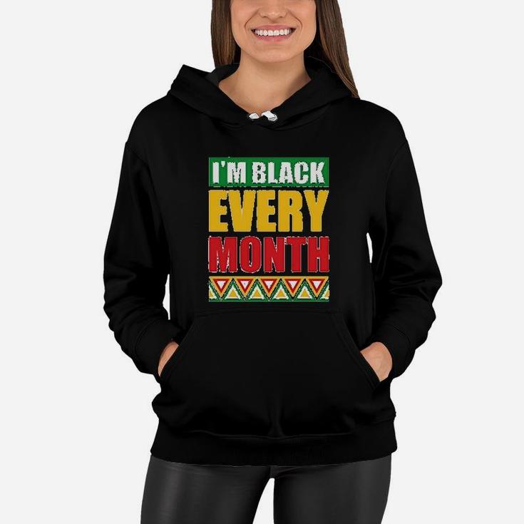 I Am Black Gift Black History Month Women Hoodie