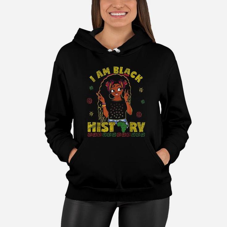 I Am The Strong African Queen Girls Black History Month Women Hoodie