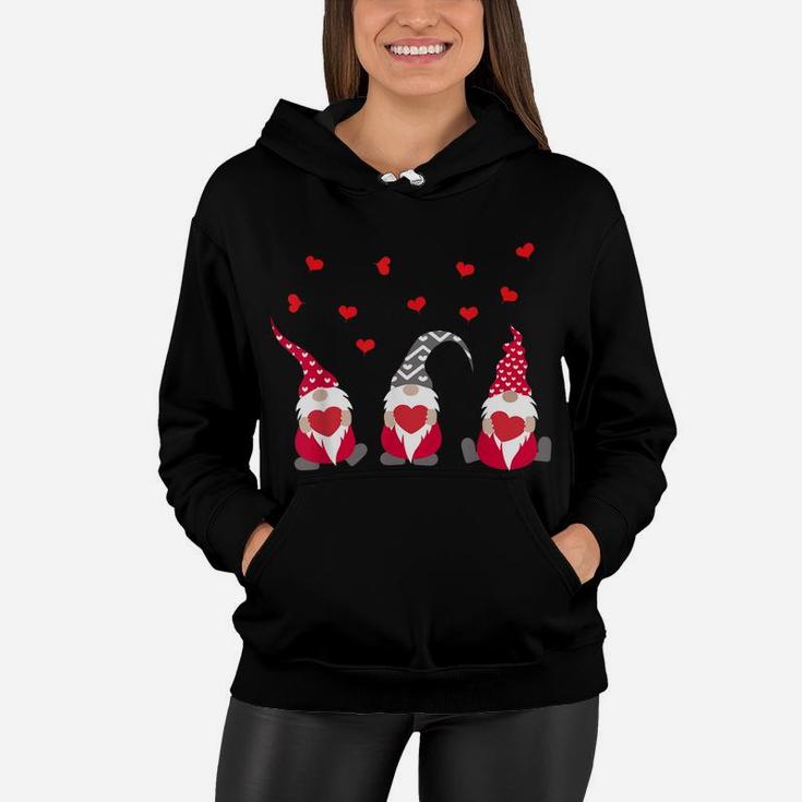 Valentine Gnome With Heart Funny Boys Girls Kids Women Hoodie