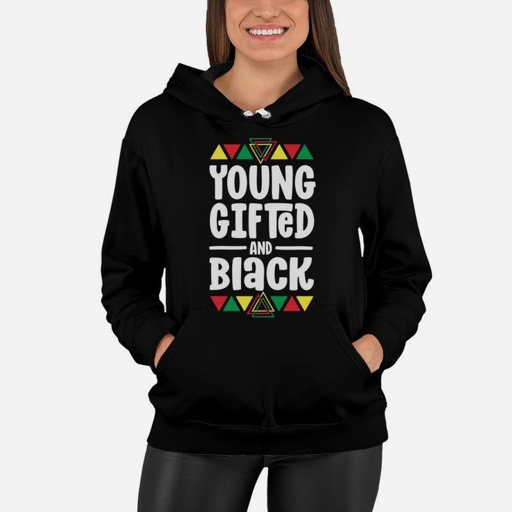 Young Gifted And Black History Shirts For Kids Boys African Women Hoodie
