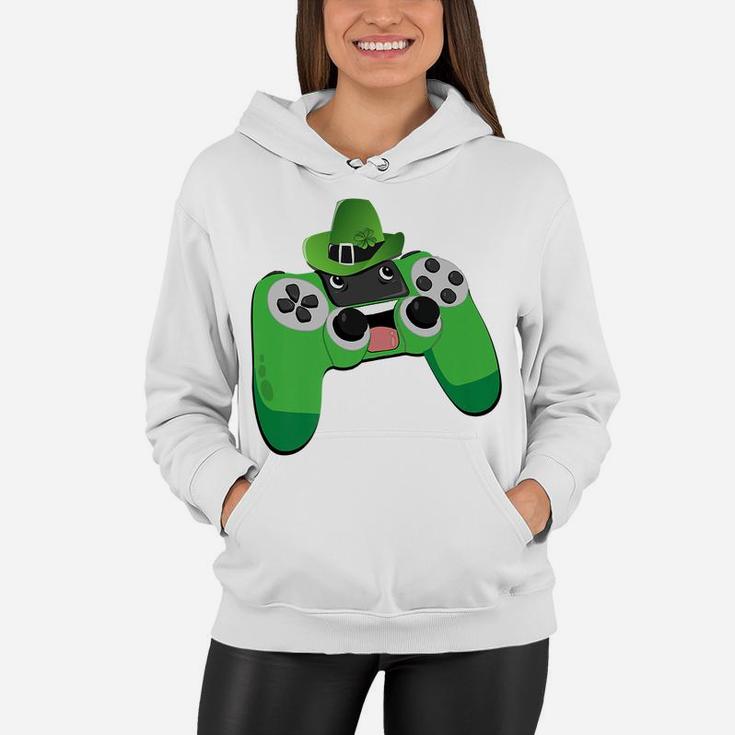 Video Game Gaming St Patrick Day Gamer Boys St Patty's Day Women Hoodie