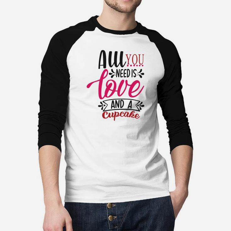All You Need Is Love Happy Valentines Day Raglan Baseball Shirt
