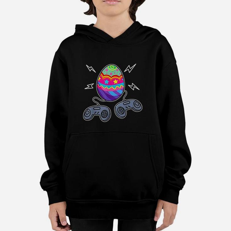 Gamer Easter Egg Gaming Video Game Lover Youth Hoodie