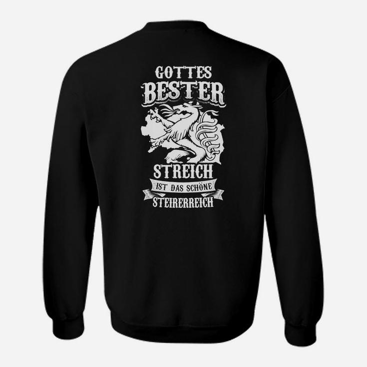 Bester Streich Steiermark Blackwhite Sweatshirt