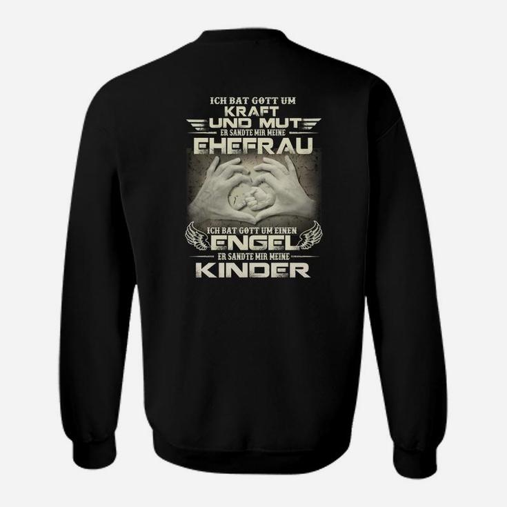 Kraft- & Mut-Sweatshirt für Mütter mit inspirierendem Spruch