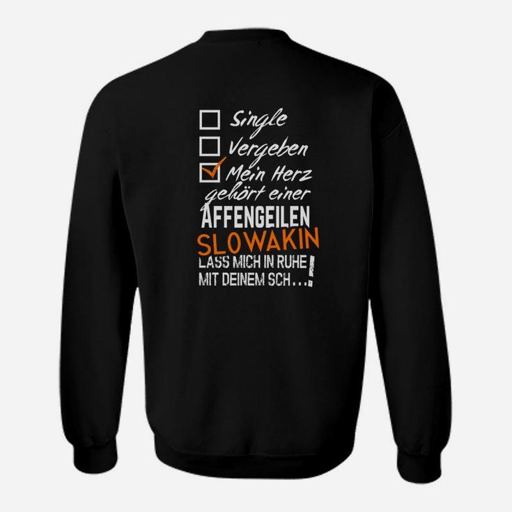 Single Vergeben Slowakin Sweatshirt
