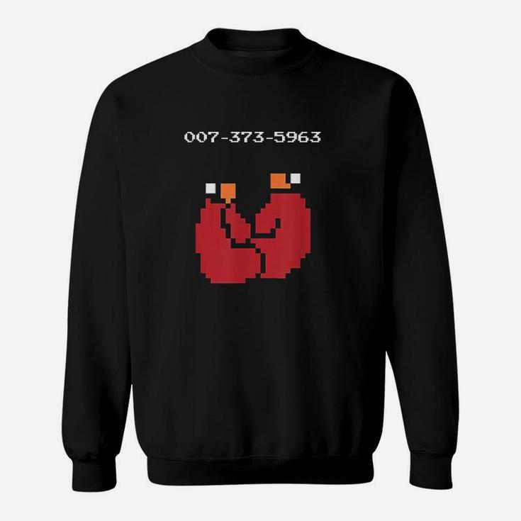 007-373-5963 Video Game Sweatshirt
