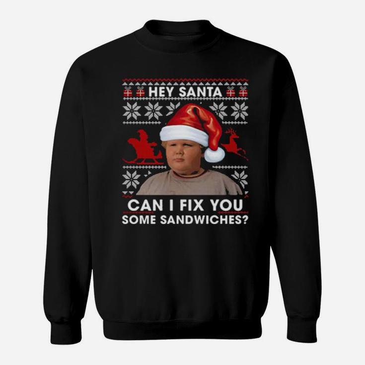 11Thurman Merman Hey Santa Can I Fix You Some Sandwiches Sweatshirt