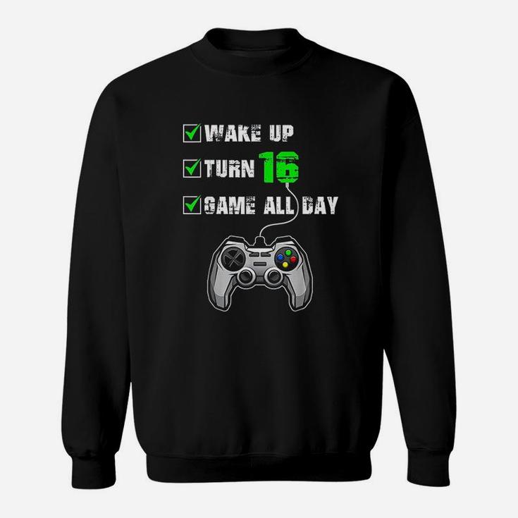 16Th Birthday Gamer Sweatshirt