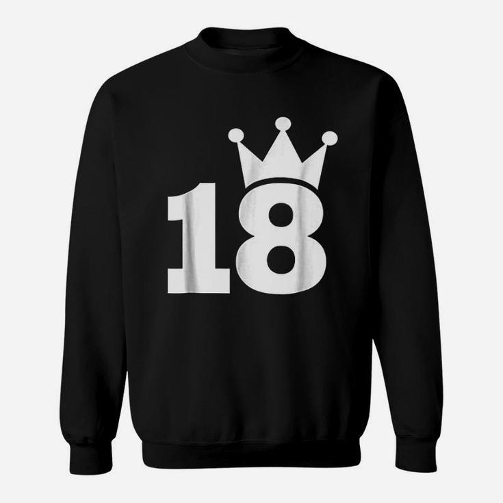 18Th Birthday Crown Sweatshirt