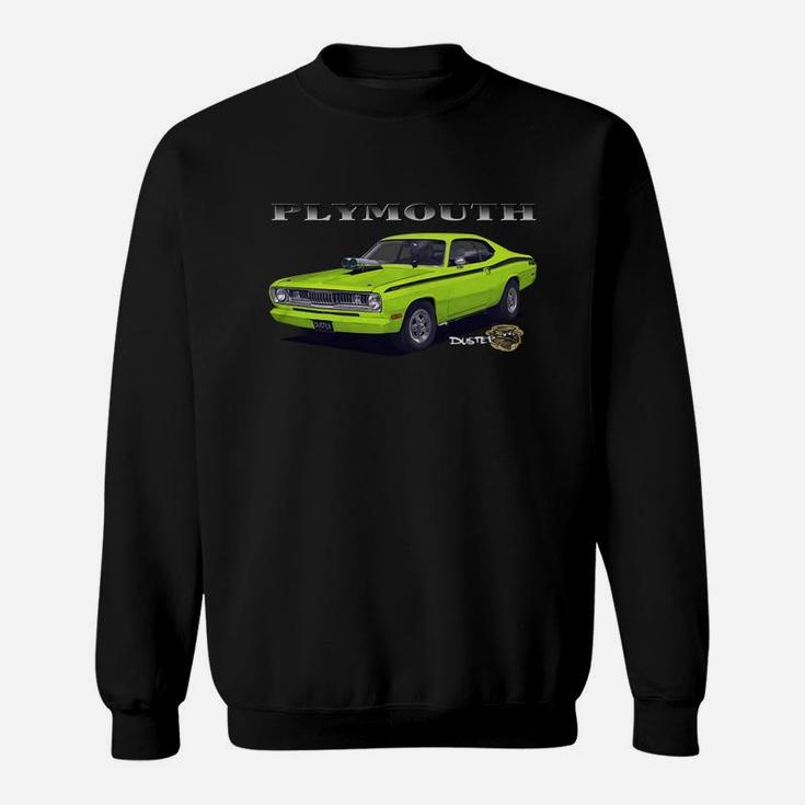 1970 Plymouth Duster Two Sided Sweatshirt