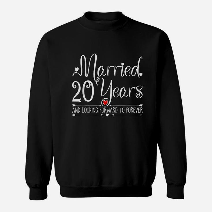 20 Years Wedding Anniversary Gifts For Her Sweatshirt