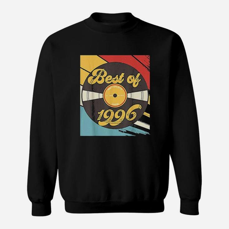 25Th Birthday Record Vintage 1996 Sweatshirt