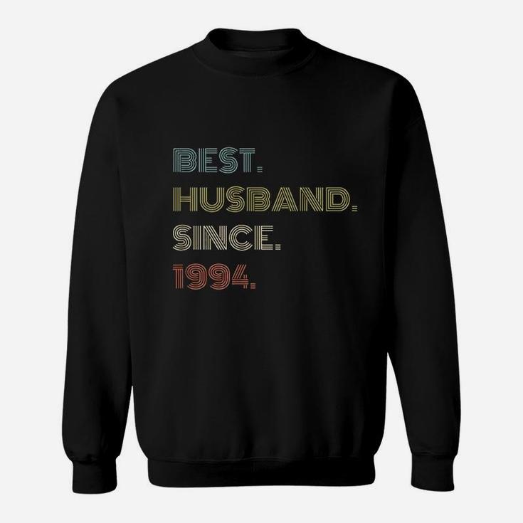 27Th Wedding Anniversary Gift Best Husband Since 1994 Sweatshirt