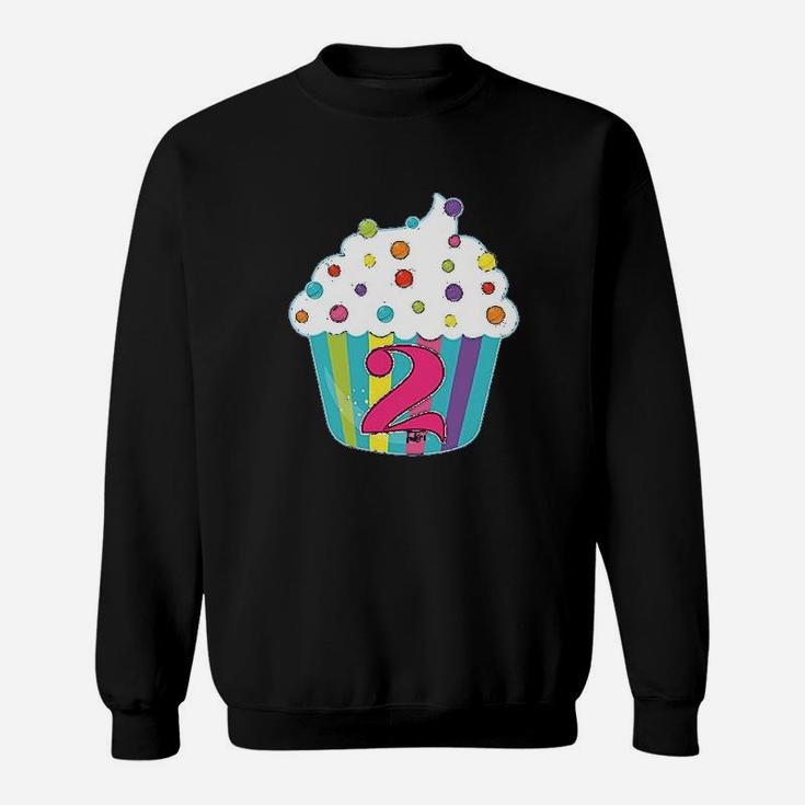 2Nd Birthday Cupcake Sweatshirt