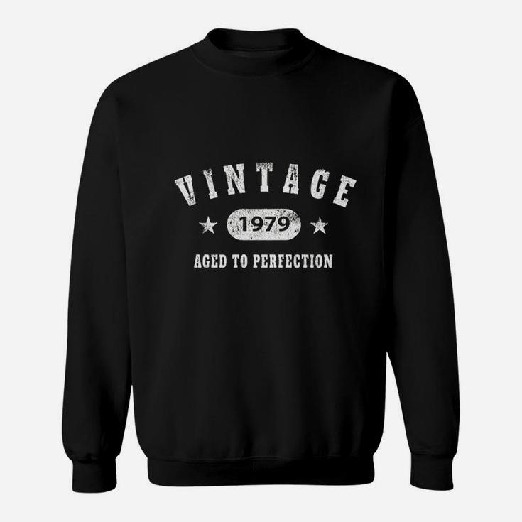 42Nd Birthday Gift Vintage 1979 Aged To Perfection Sweatshirt