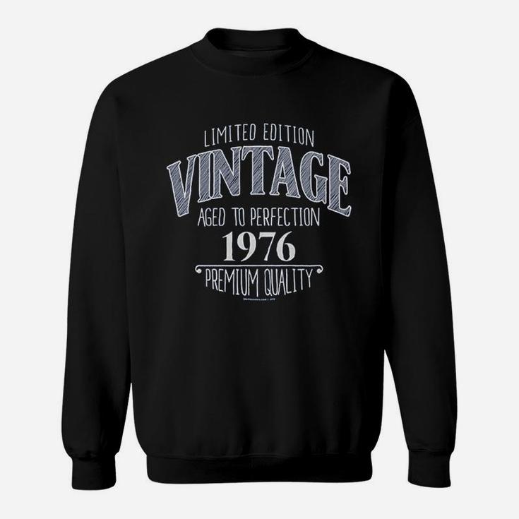 45Th Birthday For Men Vintage 1976 Aged Perfection Sweatshirt