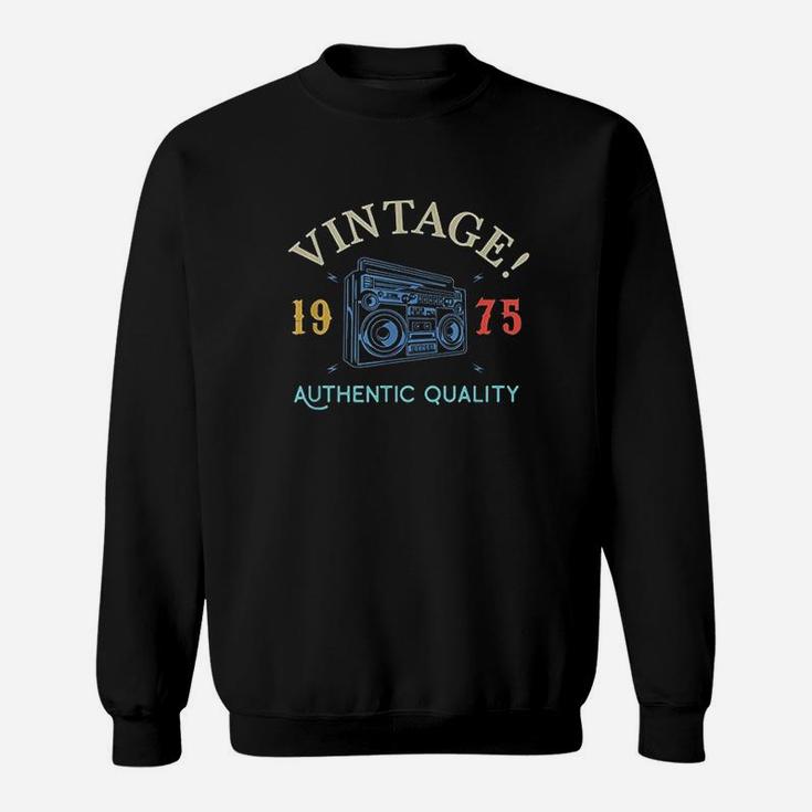 46 Years Old 1975 Vintage 46Th Birthday Anniversary Gift Sweatshirt