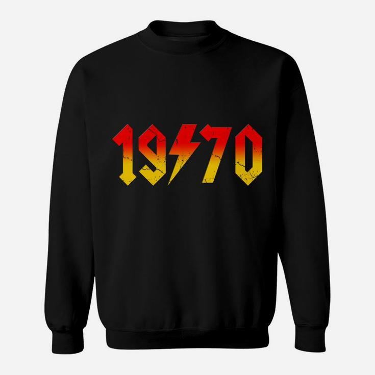 50Th Birthday January 1970 Fifty Year Old Men Gift For Dad Sweatshirt