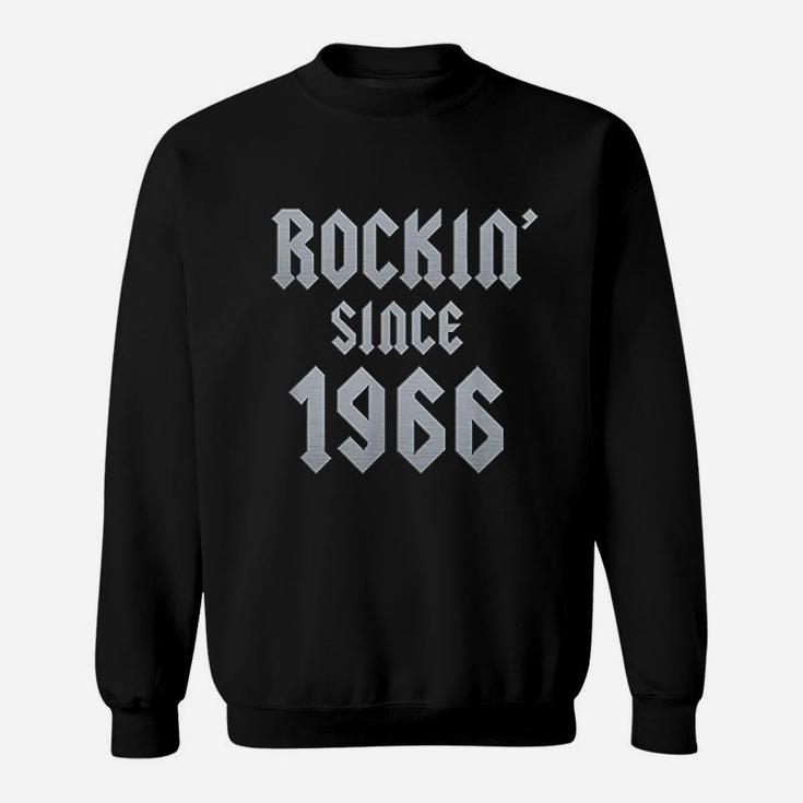 55 Year Old Classic Rockin Since 1966 55Th Birthday Sweatshirt