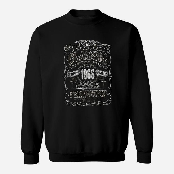 55Th Birthday Classic 1966 Aged To Perfection Sweatshirt