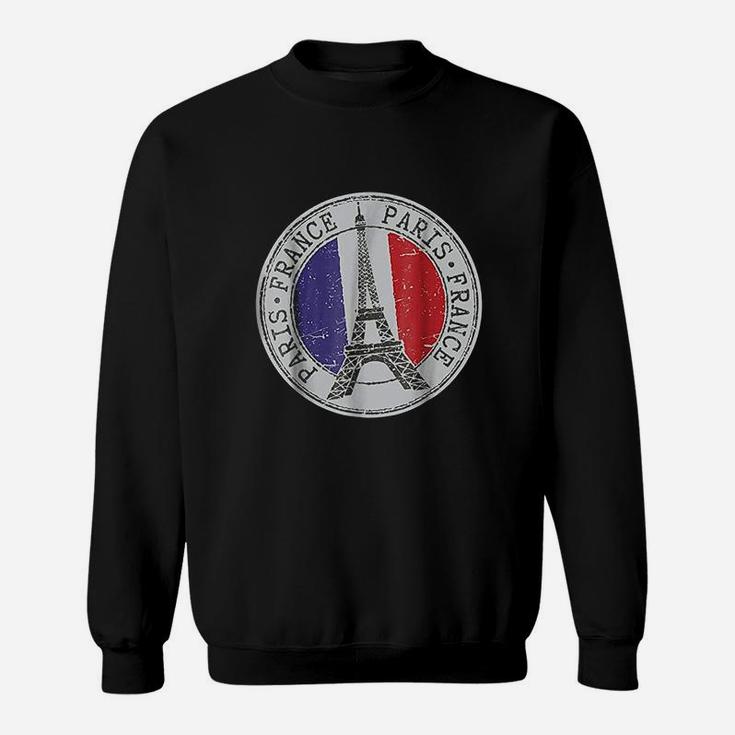 583 Paris France Eiffel Tower Travel Sweatshirt
