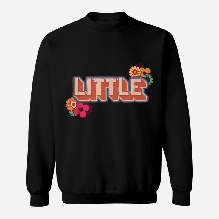 60S Style Little Reveal Flower Power Big Little Week Sweatshirt