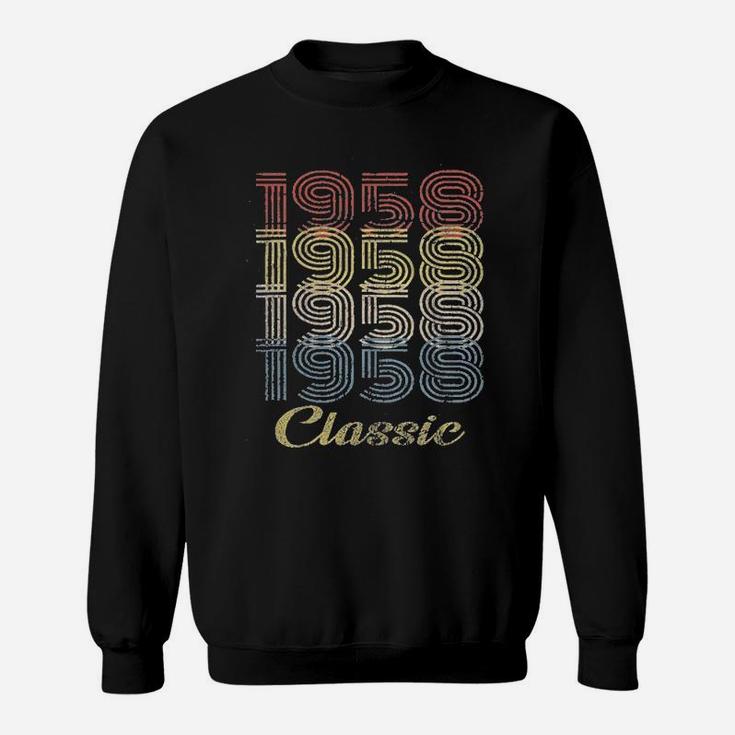 63Rd Birthday 1958 Classic Sweatshirt