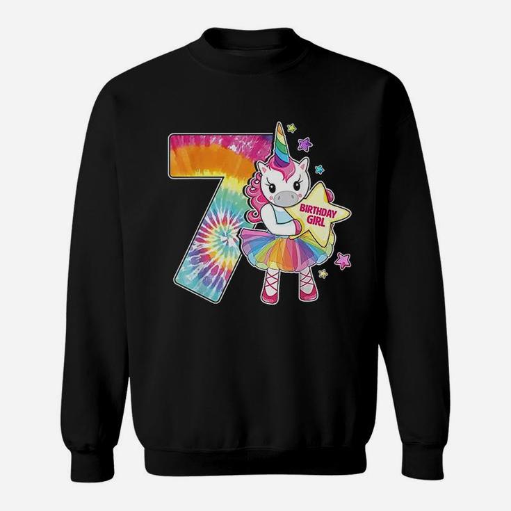 7Th Birthday Unicorn Sweatshirt