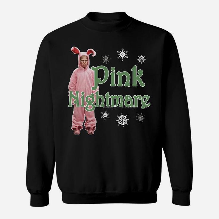 A Christmas Story Pink Nightmare Sweatshirt