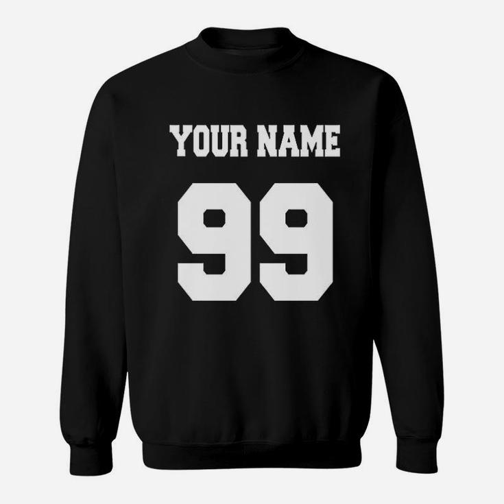 Add Your Name And Number Sweatshirt