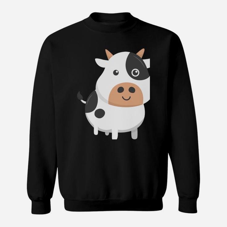 Adorable Cow & Cute Baby Calf Cow Lovers Sweatshirt