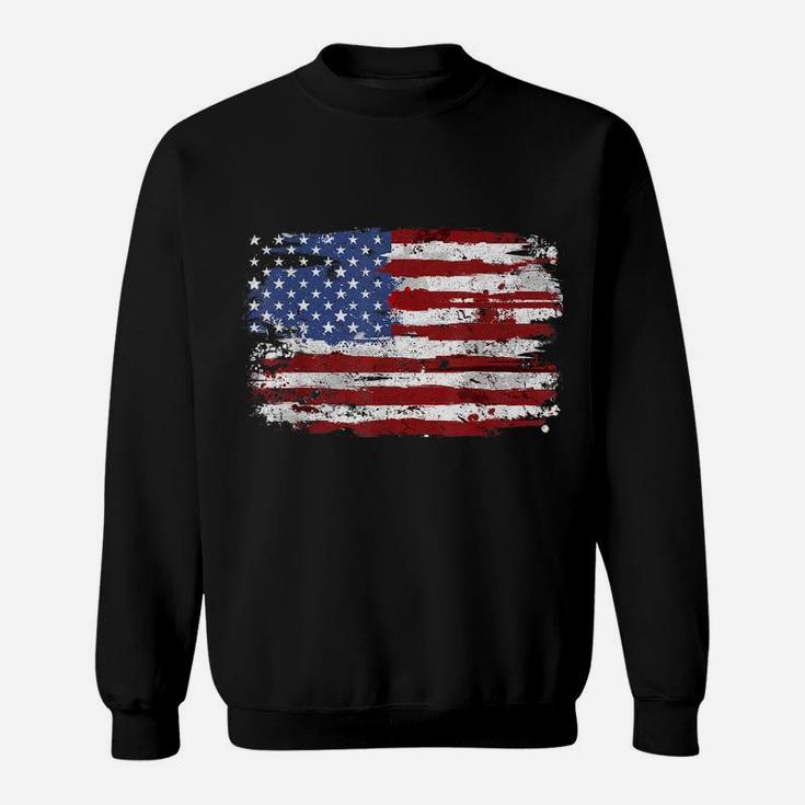 American Flag Usa United States Of America Us 4Th Of July Sweatshirt