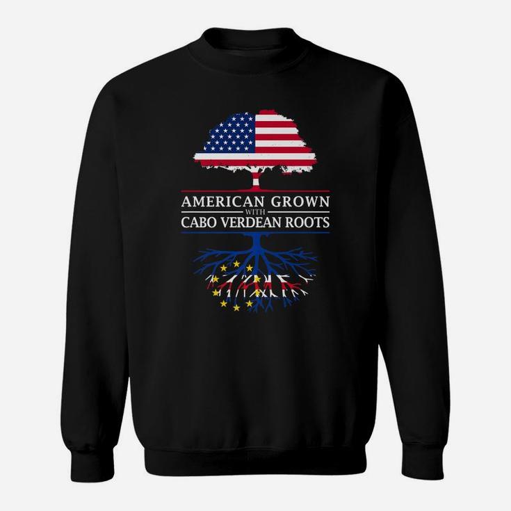 American Grown With Cape Verdean Roots - Cape Verde Sweatshirt